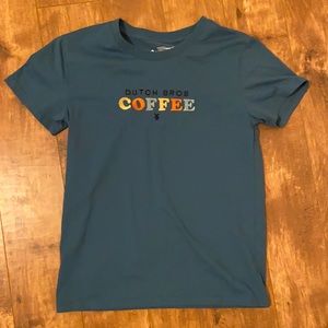 Blue Dutch Bros t-shirt